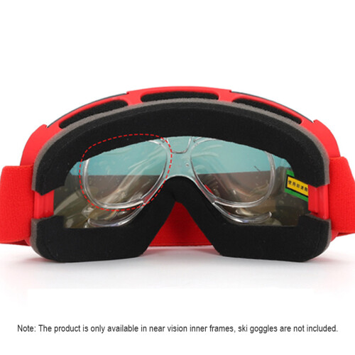 Butterfly Clip-On Myopic Frame for Ski Goggles - Sunglasses Adapter Inline Frame 2