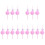 15Pièces Boules À Mousse Rose Douceur Et Pour Douche 2
