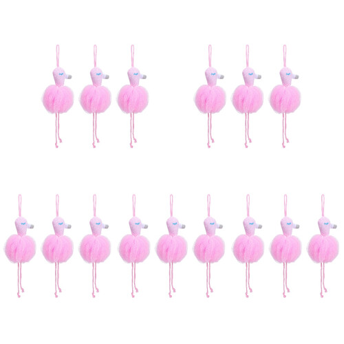 15Pièces Boules À Mousse Rose Douceur Et Pour Douche 1