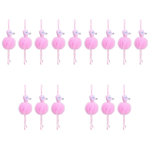 15Pièces Boules À Mousse Rose Douceur Et Pour Douche 2