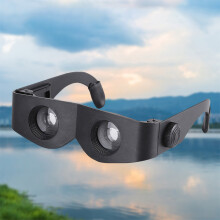 (Storage bag) Fishing magnifying glass binoculars portable binoculars fishing hiking concert drift watching special glasses fishing glasses