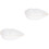 2Stk Große Glasschüssel Salad Bowl Für Gemüse Servieren 3