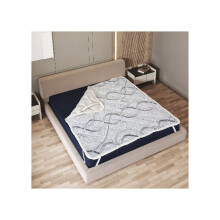 Protège-Matelas - THE WHITE STONE - Carbon - 160 x 200 cm - Hypoallergénique - Respirant