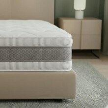 Matras - DE WITTE STEEN - De Witte Steen - 180 x 200 cm - 20 cm - Temperatuurgevoelige schuim 3 zones, ademend 3D Air