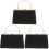 3Stk Schwarze Damen Abendtasche Handtasche Für Feier 1