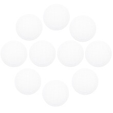 20Stk Weiße Plastik Mesh Sheets Für DIY Stickerei & Taschen