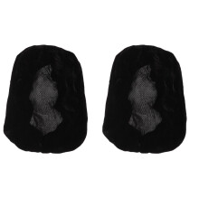 2Stk Schwarze Gitarrenabdeckung Schmutzresistent Lint Schutz Cover