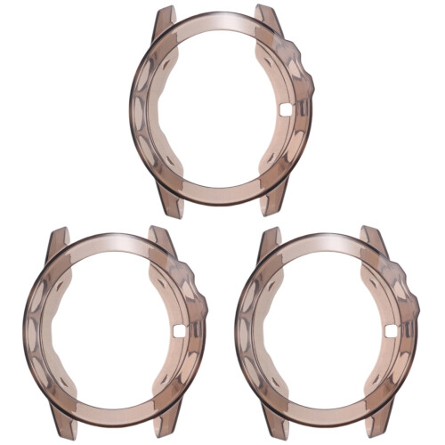 3Stk 5X Uhr Schutz Cover Extra Schwarz Schale