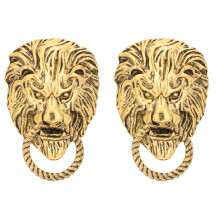 2Stk Klassische Broschen Goldfarbener Anstecker Für Männer