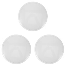 3Stk Elegante Runde ABS Deckenlampe Für Schlafzimmer Bad