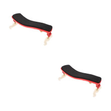 2St Rood Rubber Viool Schoudersteun Ergonomisch En Gemakkelijk