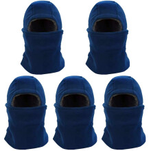 5Stk Dunkelblaue Winddichte Masken Für Radhelm Outdoor Aktivitäten