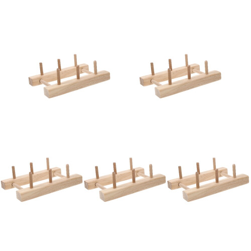 5Pièces Organisateur Bois Usage Fil Couture Simple