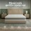 Matelas - THE WHITE STONE - Collection The White Stone - 140 x 200 - 20 cm - Mousse thermosensible 2