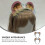 4Pièces -Tête Décor Oreilles Singe Pour Costume 5