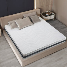 Matras 140 x 190 in Waterfoam Hypoallergeen | Hoogte 16 cm | Bedekking van ademend 3D-stof | Gemaakt in Italië