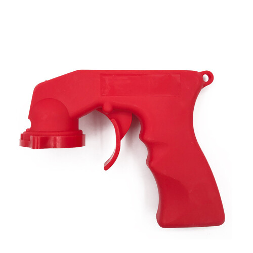 (blue) Car Spray Adapter Paint Care Aerosol Handle Full Grip Trigger Locking Collar 2