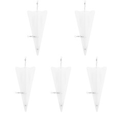 5Pièces Plongeantes Blanches Résistantes Pour En