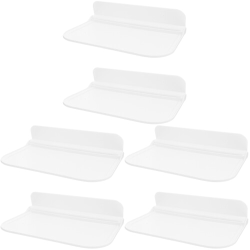 6Pièces Rangements Suspendus Blancs Salle De Bain PP