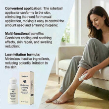 (1PCS) Body Care Roll-On, Herbal Extract, Cooling Comfort, For Post-Workout Use, Deeply Hydrates Skin, Massage Roll-On Essential Oil