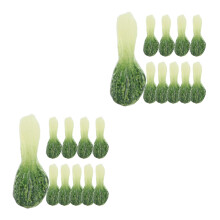 20Pcs Multi Plastic Fake Vegetables Components for and Play