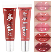 (Matches the image) Moisturize Jelly Lip Gloss Long lasting lip glaze Glitter Red Nude Lipstick Liquid Waterproof Lip gloss Makeup