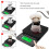 (Red 5kg) Coffee scale electronic scale with timer high precision electronic digital scale 7
