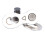 1Paire Connecteur De Argent Durable Réparation Facile 6