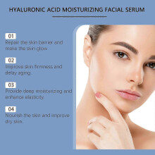 30ml Hyaluronic Acid Serum with Collagen & Glycerin | Intensive Hydration, Anti-Aging & Skin Elasticity for Dry Skin