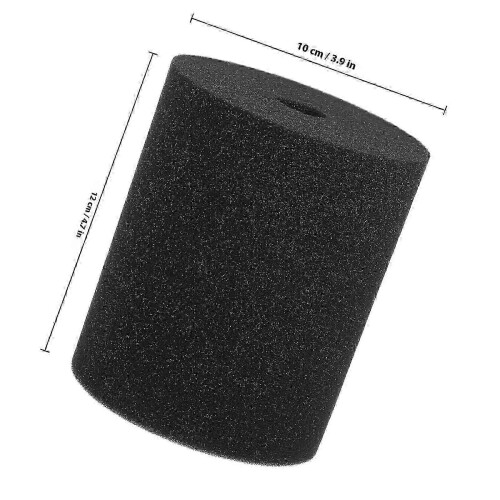 Rotating Sponge Foam Cylinder Cup Turner for Cup Spinner 4Pcs Black Inserts 1