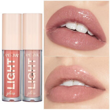 (Matches the image) Lip Gloss Sexy Rich Shiny Crystal Jelly Red Nude Lipstick Liquid Waterproof Moisturizing Oily Lip Gloss Makeup