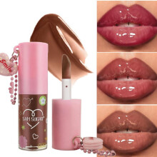 (Matches the image) 3D Lip Oil - Glossy Plumping & Hydrating Lip Gloss, Nourishing Vegan Formula for Dry Lips, Non-Sticky Glass Shine Lip Treatment
