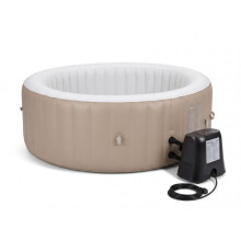 Spa gonflable - OSPAZIA - SUNSHINE - 4 places - Ø 180 cm - Filtre et bâche inclus