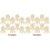 40Pièces Accessoire Décoration Beige -Rêves Pour Intérieur 1
