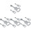 12Pcs Silver Guitar Shaped Bottle Metal 1