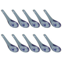 30St Keramische Lepels Chinese Stijl Eetlepels Voedsel Lepels