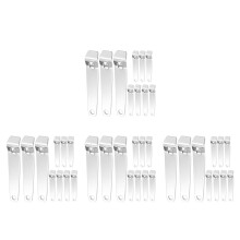 40Pièces Ouvre-Bidon Mini Inoxydable Compact Usage