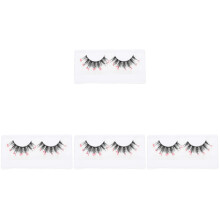 4Paare Lange Künstliche Wimpern Für Und Makeup