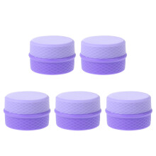 5Sets Silikon Reisecreme Container Set, , , Kompakt