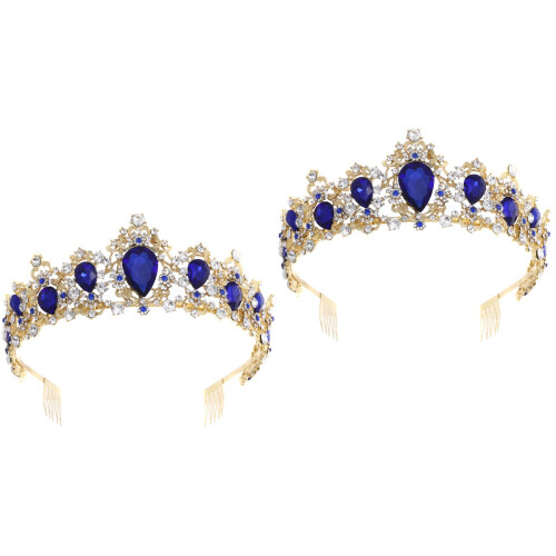 2Stk Blaue Mit Für Hochzeit Party 2