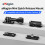 (Package 4) Camera Desktop Tripod Adapter 1/4 Thread Vlog Accessory for Insta360/DJI Camera 11