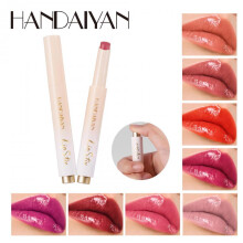 (Matches the image) Press on Lipstick Lip Gloss Mirror Lipstick Pencil Nourishing Lip Glaze Lasting Moisturizing Lip Stain Lip Makeup Gift for Women