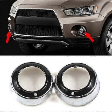 Front Left Bumper Fog Lamp Hoods compatible Mitsubishi Outlander 2010-2012+(adq