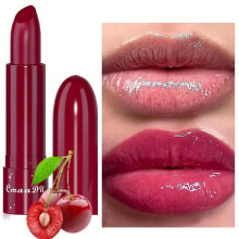 (Matches the image) 6Color Waterproof Fruit Color Tinted Shine Changing Moisturizing Nourishing Glow Play Lip Balm Lipstick Colour Care