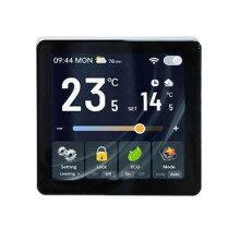 Inteligentny Kontroler Temperatury WiFi z Ekranem TFT do Pieca Gazowego, Działa z do Alexa do Home B