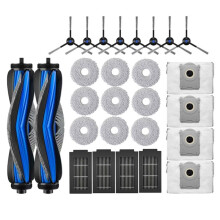 27 Teile für  T50 PRO OMNI / T50 OMNI Staubsauger Bürste Staubbeutel Filter Rollen Mop Ersatzteile