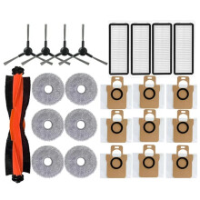 24 Stück für  Bot L30 Ultra L20 Ultra Staubsauger Bürste Staubbeutel Filter Rollen Mop Ersatzteile