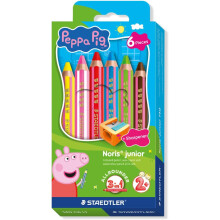 Staedtler Peppa Pig Coloured Pencils Pack of 6