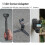1/4??Dual-Direction Magnetic Quick Release Adapter Mount for DJI OSMO Nano 6