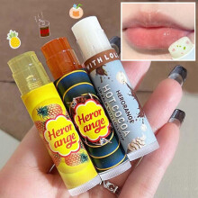 (Matches the image) 1PCS Moisturizing Fruit Lip Balm Long Lasting Nourishes Lips Reduce Lip Line Anti Aging Anti-drying Hydration Lip Care Lipstick